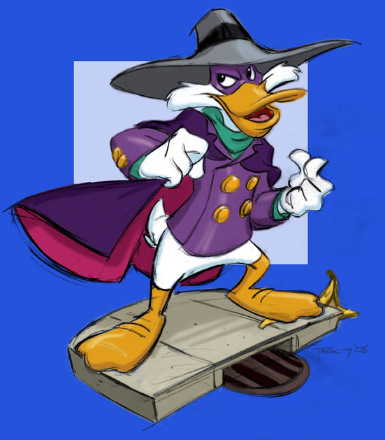 Duck Darkwing ~ Cartoon Image 